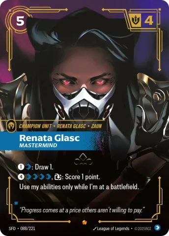 Renata Glasc, Mastermind · SFD-088/221