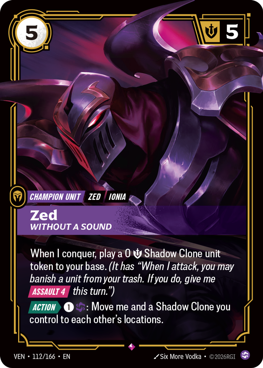 Zed, Without a Sound