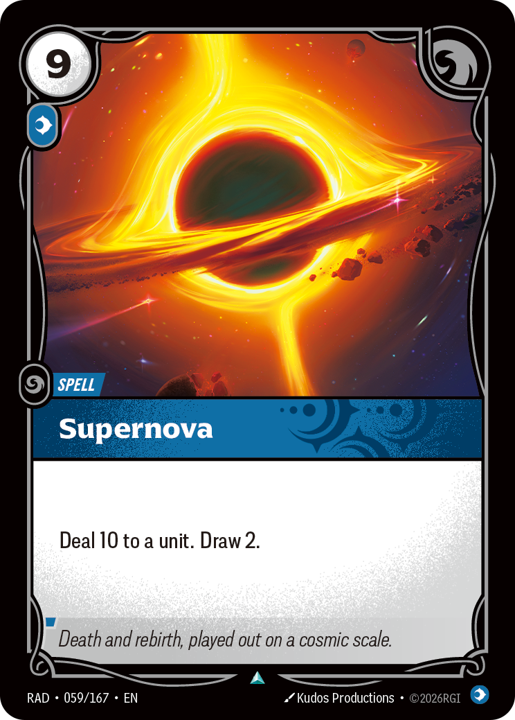 Supernova — Riftbound card RAD 059