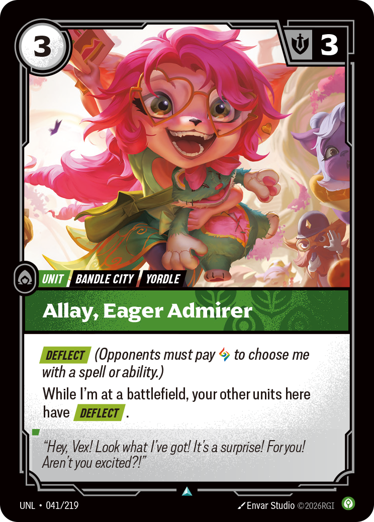 Allay, Eager Admirer