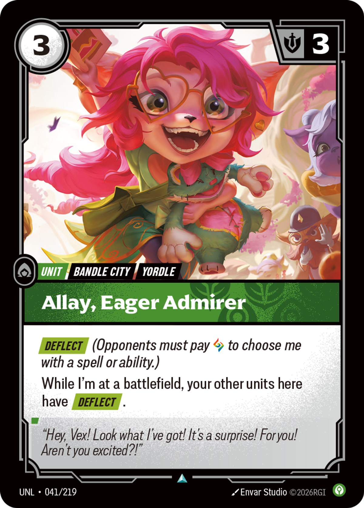 Allay, Eager Admirer