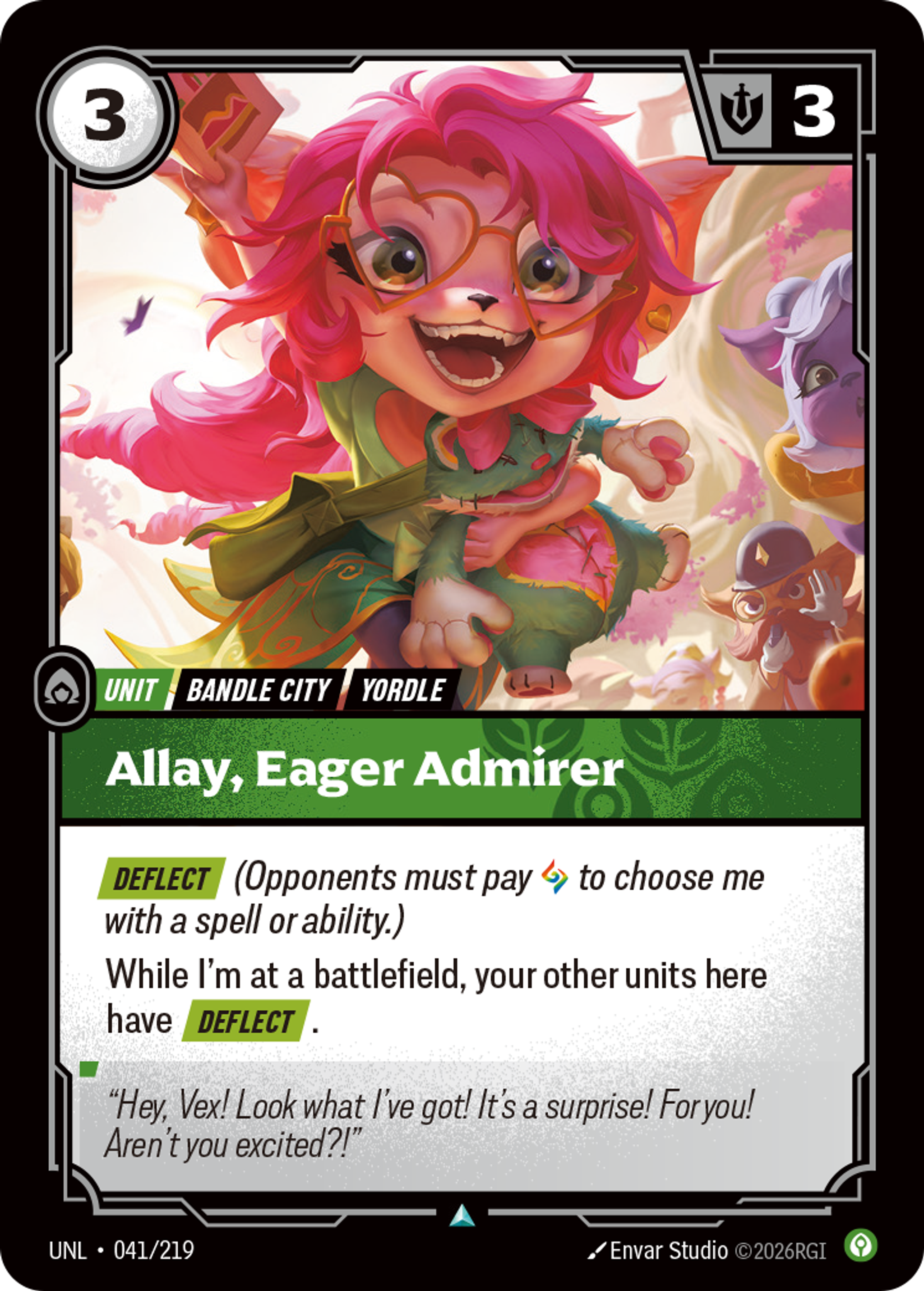 Allay, Eager Admirer