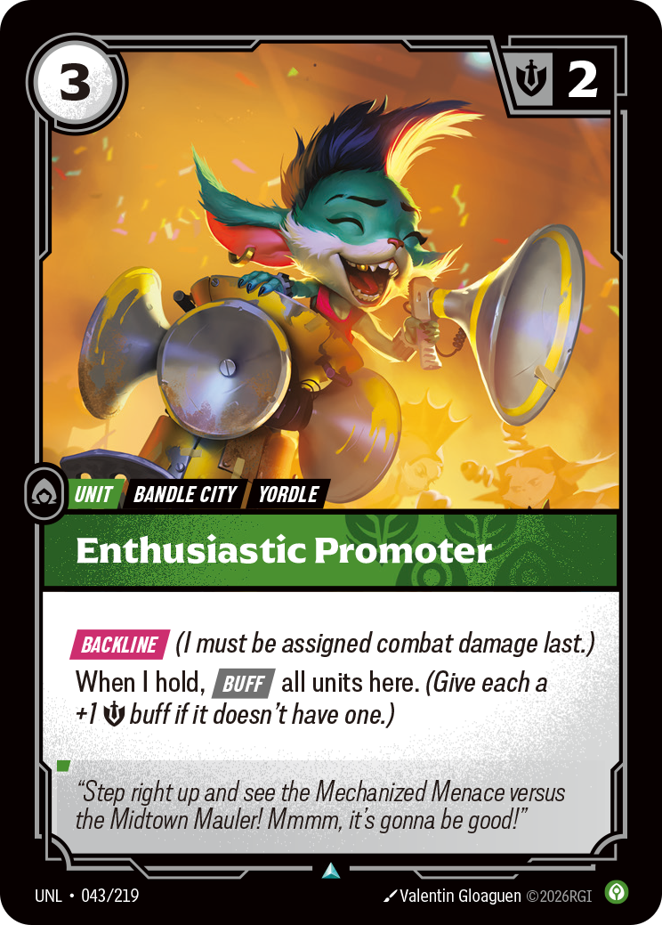 Enthusiastic Promoter