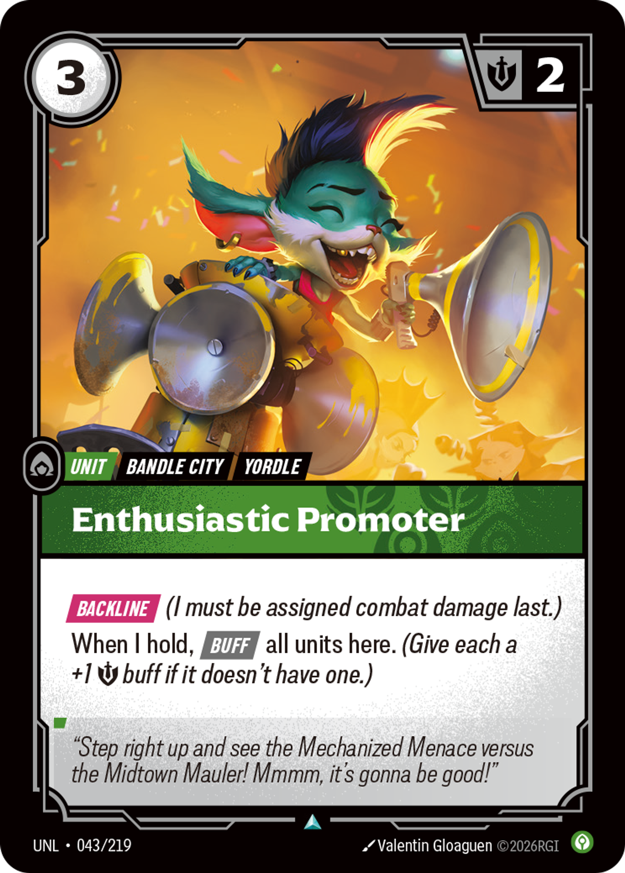 Enthusiastic Promoter