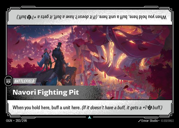 Navori Fighting Pit — Riftbound card