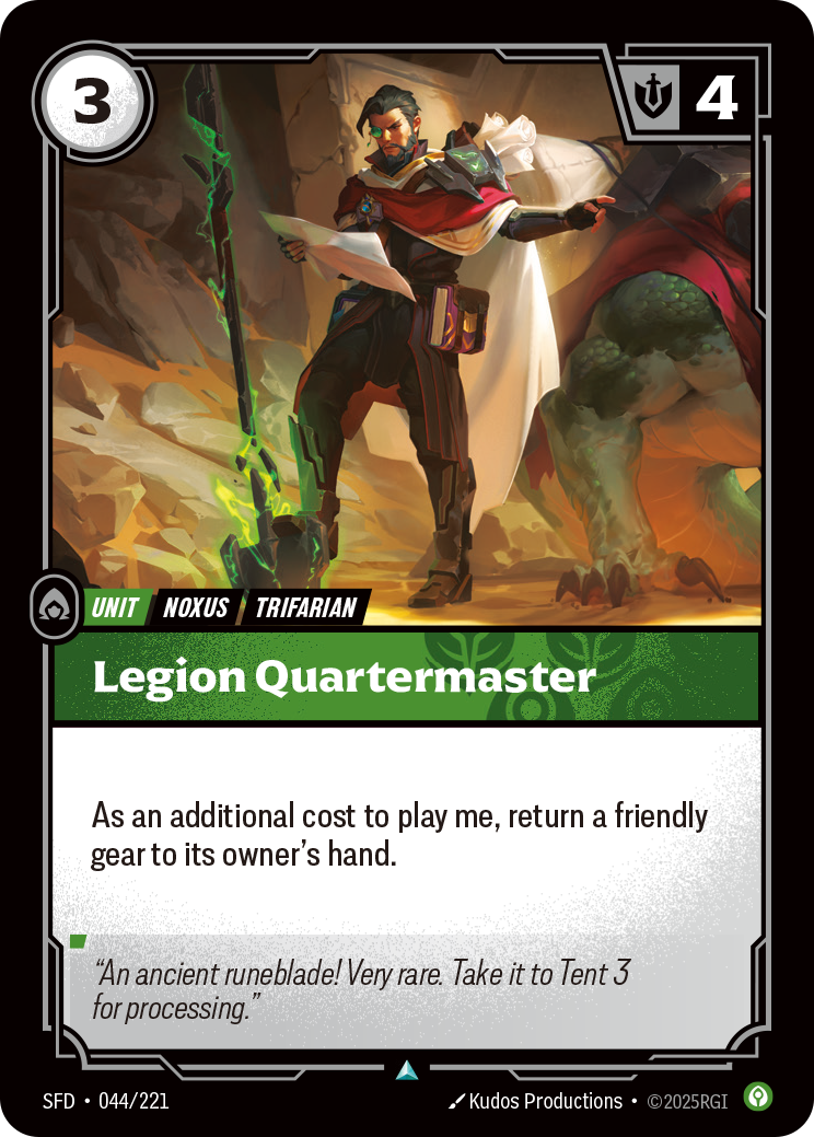 Legion Quartermaster