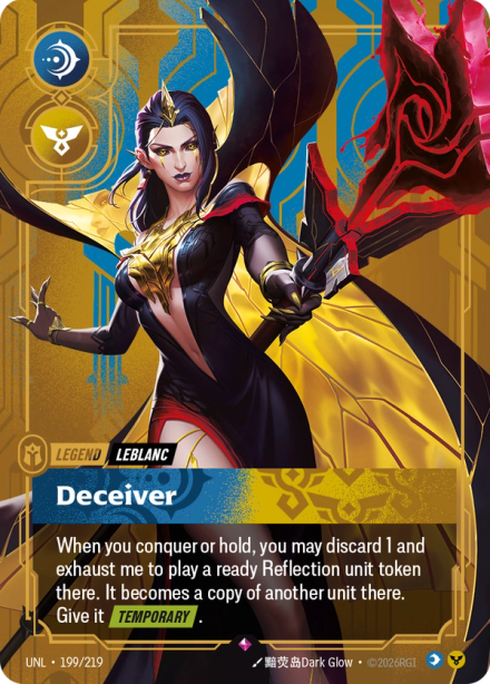 Legend LeBlanc, Deceiver — LeBlanc Control deck by GGNext00 at RQ Utrecht