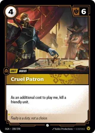Cruel Patron