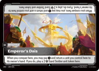 Emperor's Dais · SFD-207/221