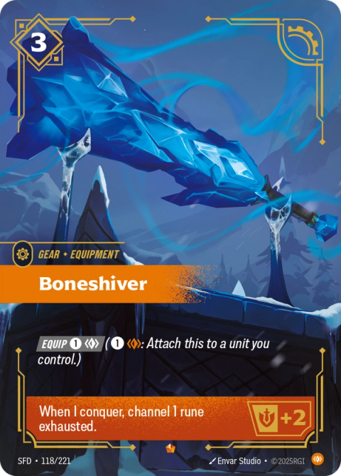 Boneshiver — Spiritforged #118, art by Envar Studio