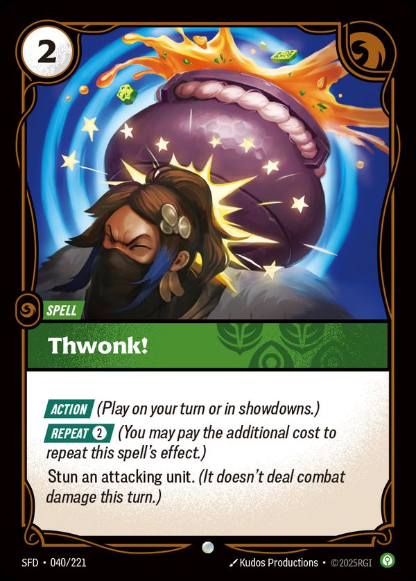 Thwonk! — Riftbound card