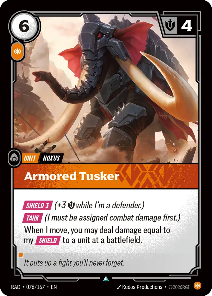 Armored Tusker
