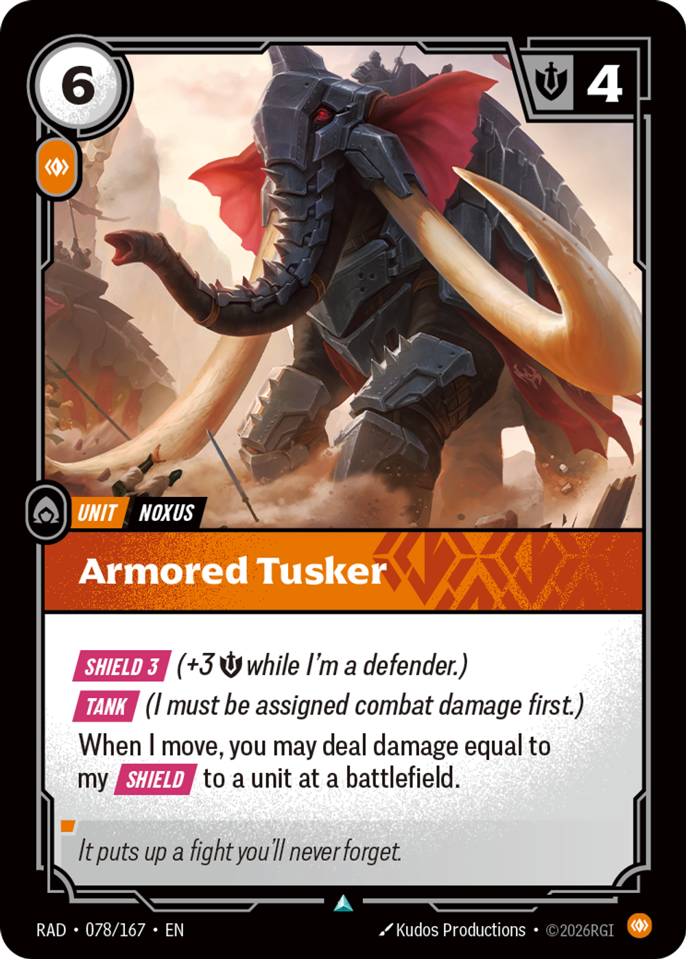 Armored Tusker