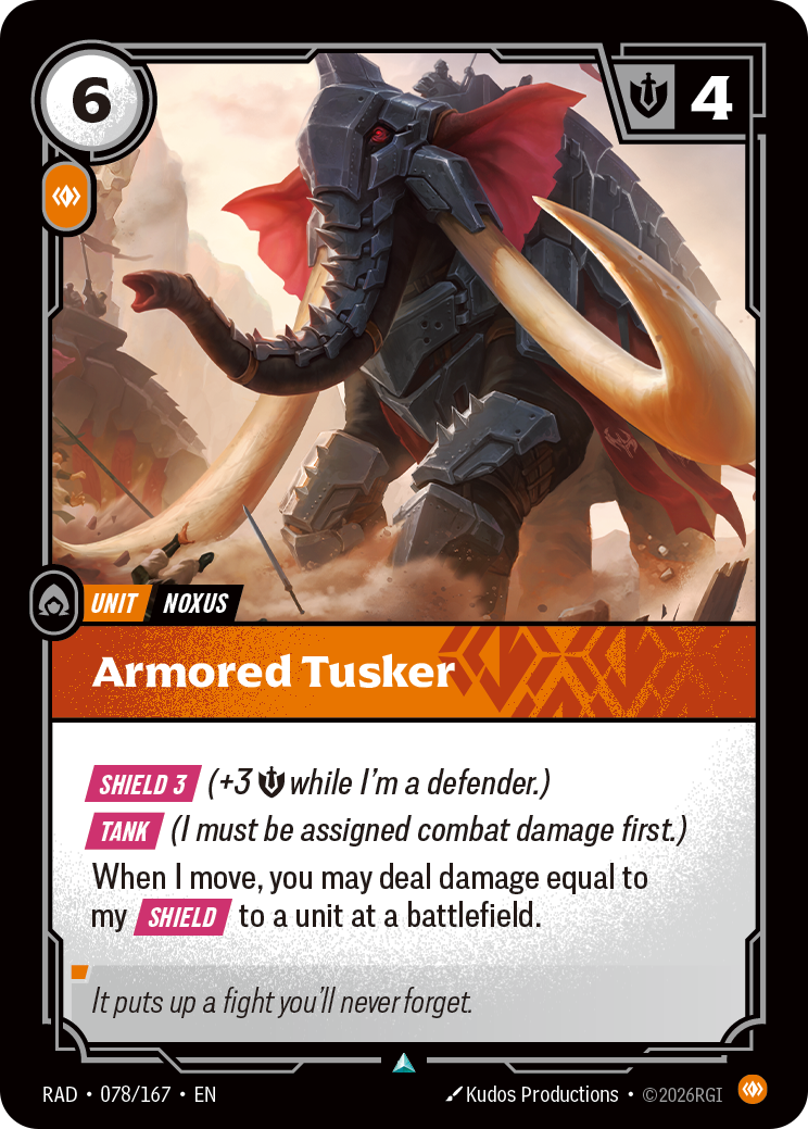 Armored Tusker