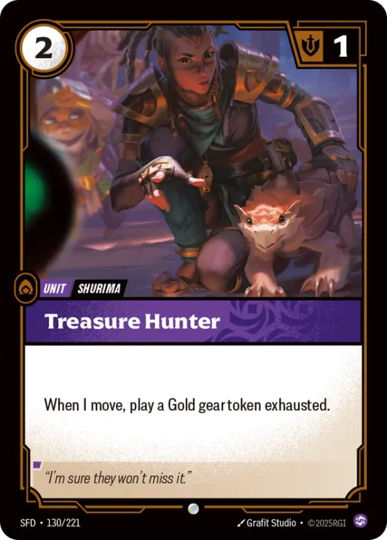 Treasure Hunter SFD-130 Standard printing