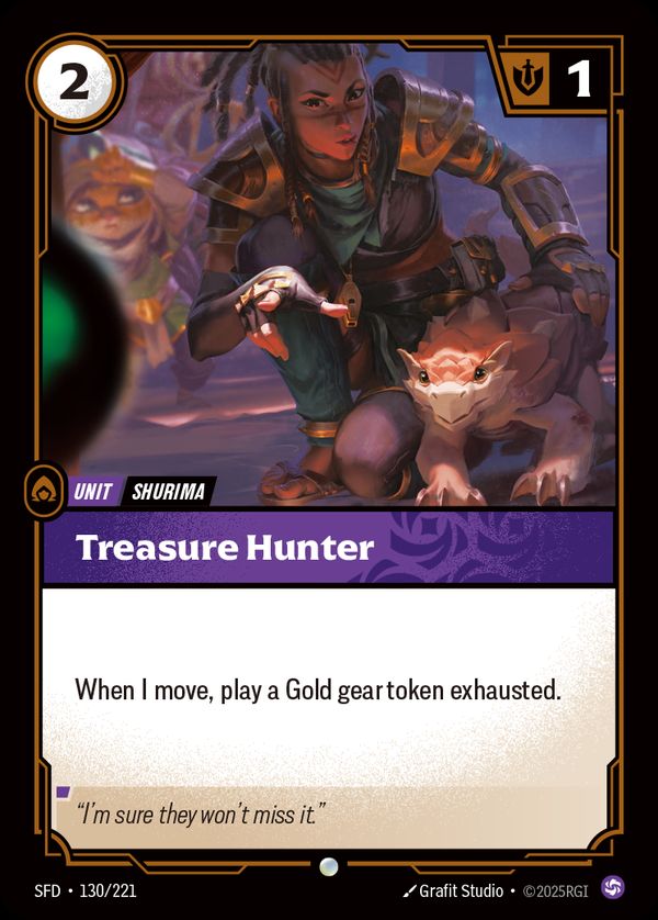 Treasure Hunter — Riftbound card