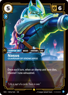 Nasus, Guardian of Knowledge (Alternate Art)