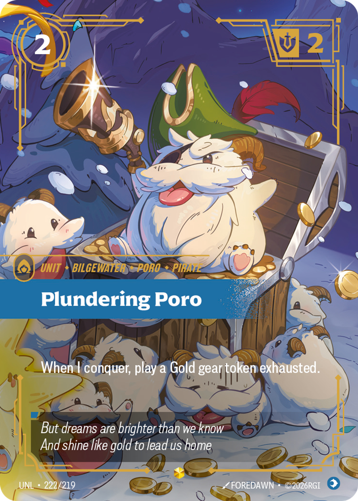 Plundering Poro