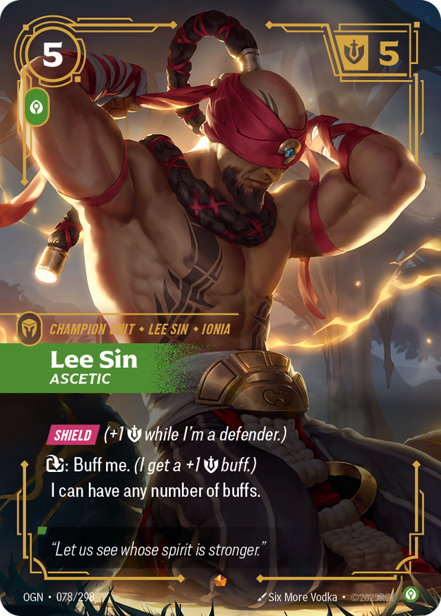 리 신 - 고행 · OGN-078 일러스트