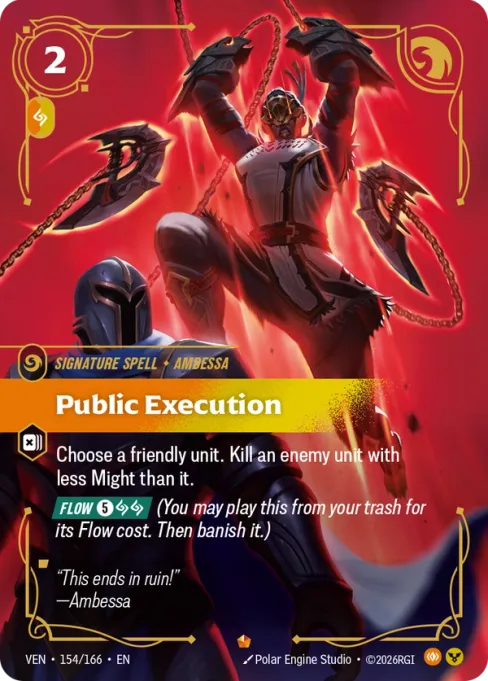 Public Execution, VEN-154/166