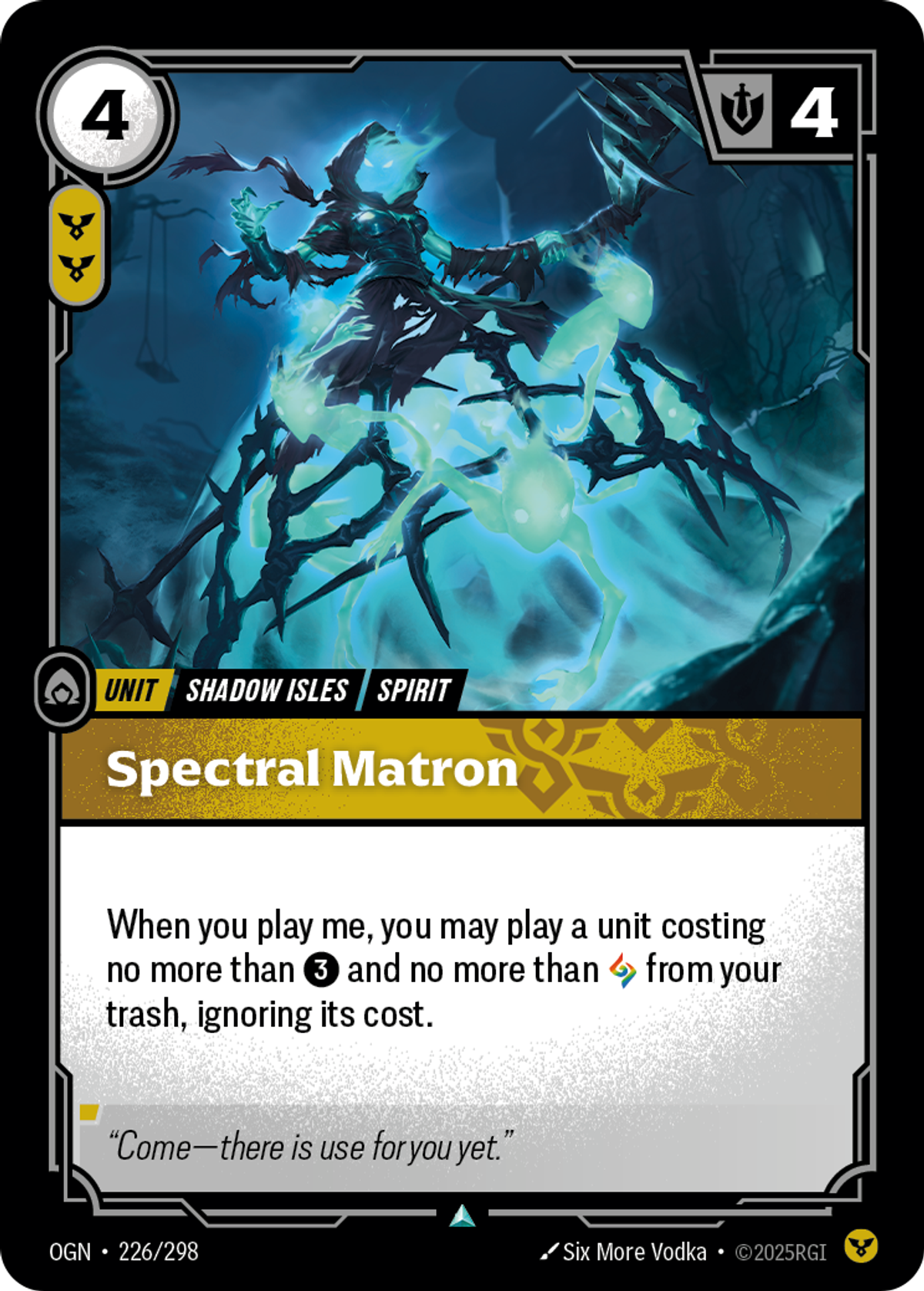 Spectral Matron