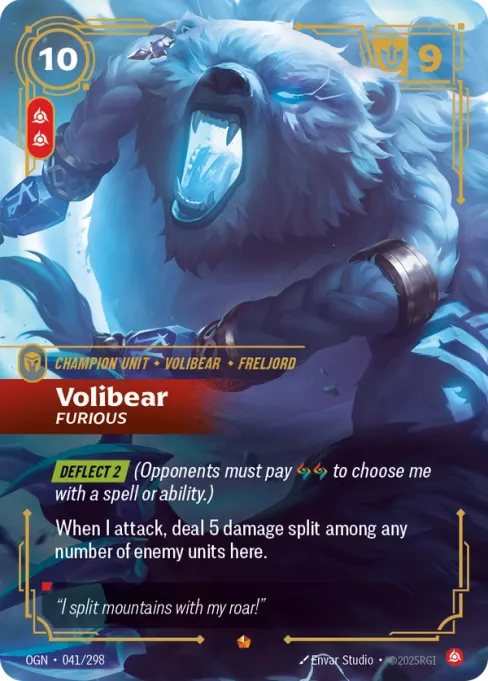 Volibear, Furious, OGN-041/298