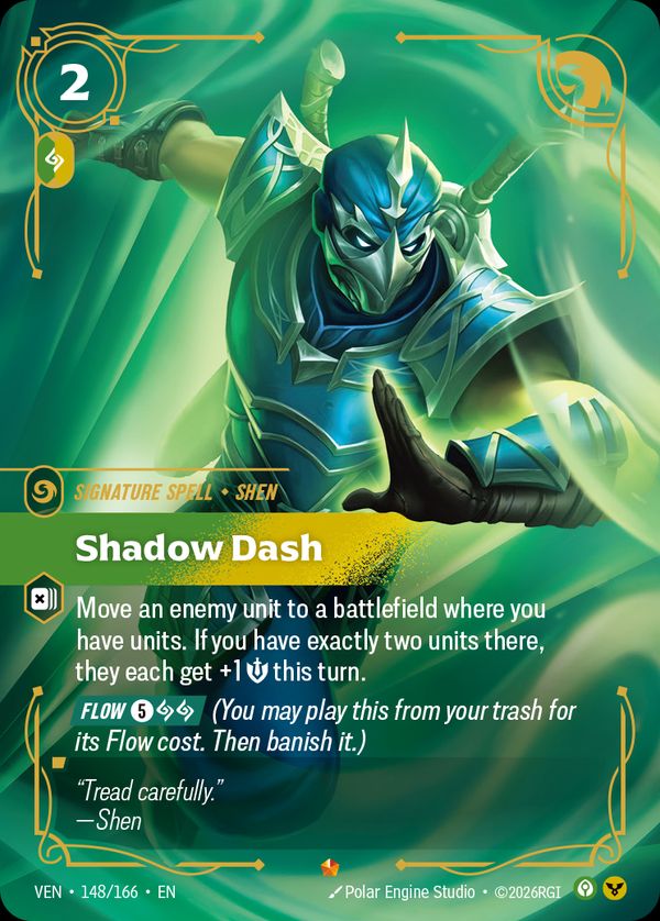 Shadow Dash — Riftbound card