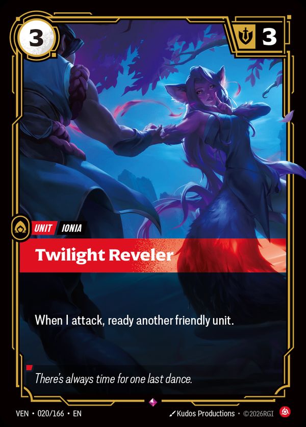Twilight Reveler — Riftbound card