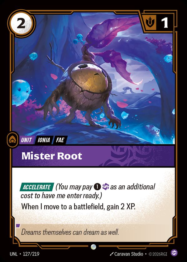 Mister Root — Riftbound card