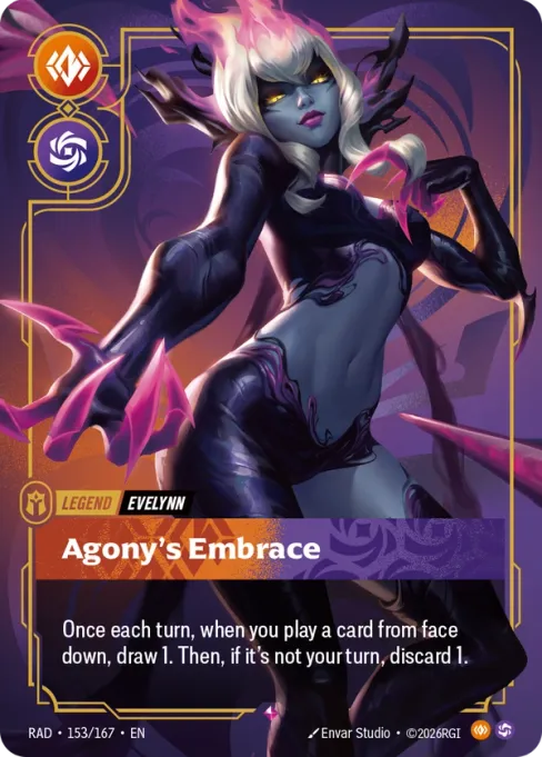 Evelynn, Agony's Embrace, RAD-153/167