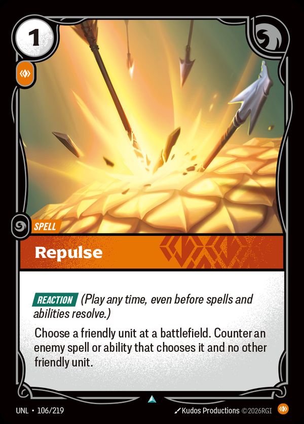 Repulse — Riftbound card
