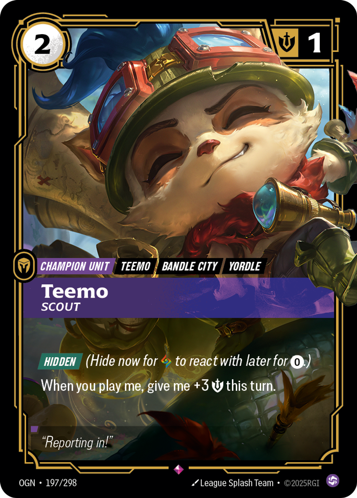 Teemo, Scout