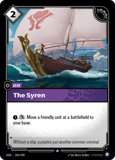 The Syren — Origins #184, art by Six More Vodka