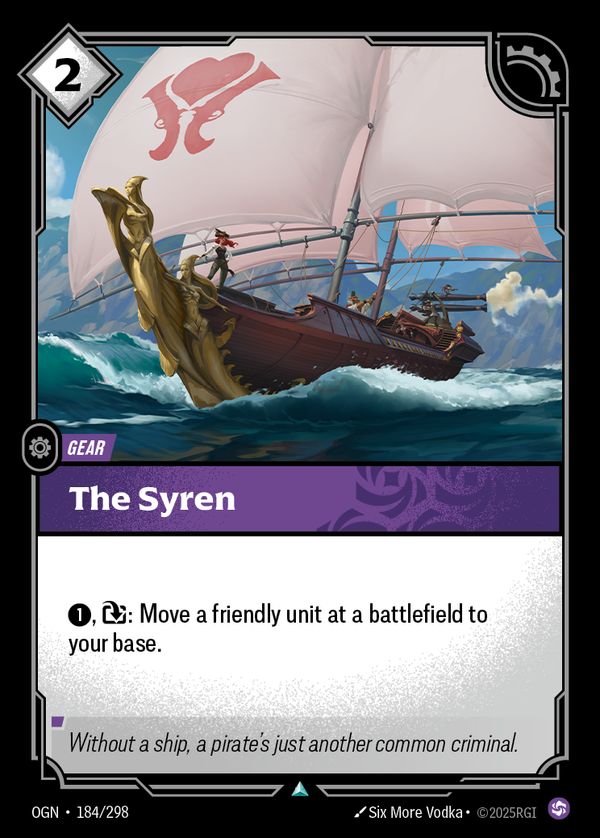 The Syren — Riftbound card