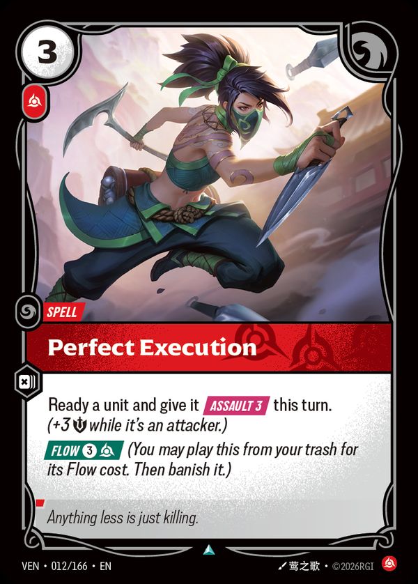 Perfect Execution — Riftbound card