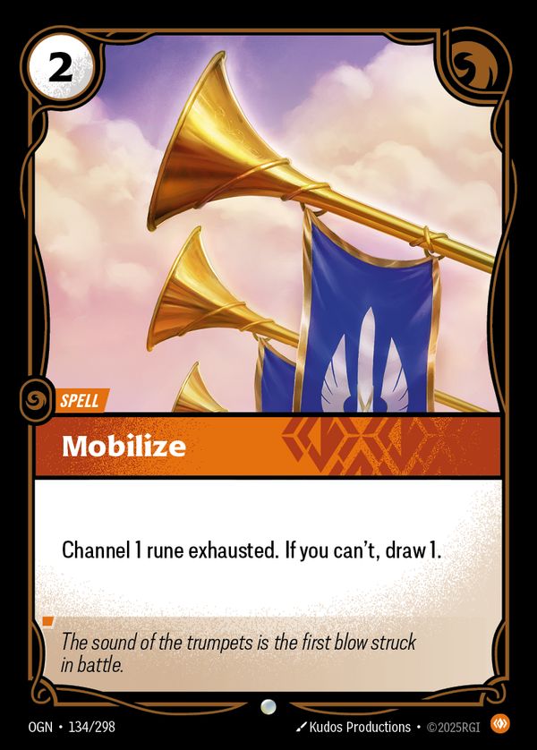 Mobilize — Riftbound card