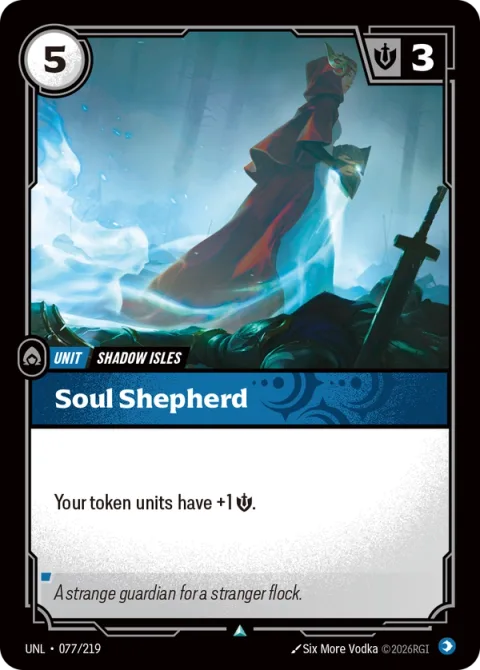 Soul Shepherd UNL-077 영어판 카드 이미지