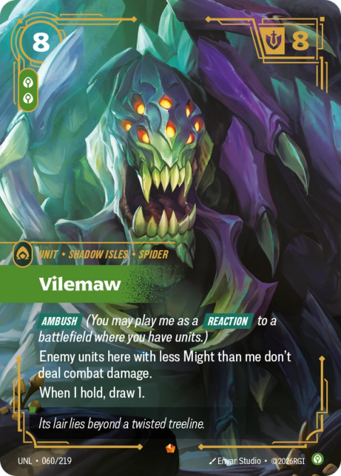 Vilemaw — Unleashed #060, art by Envar Studio