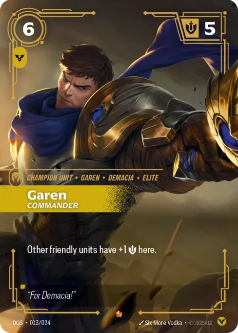 Garen, Commander, OGS-013/024