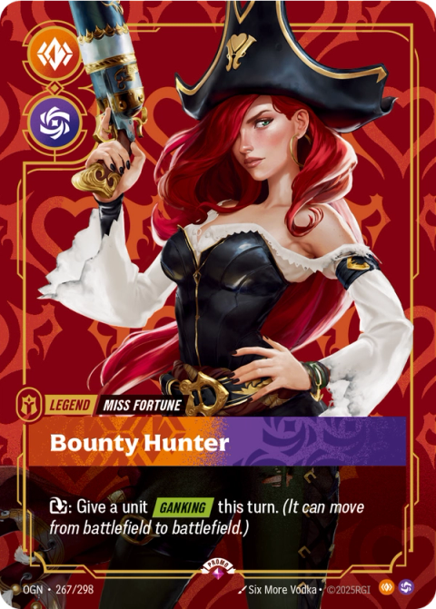 Miss Fortune - Bounty Hunter — Origins #267, art by Six More Vodka