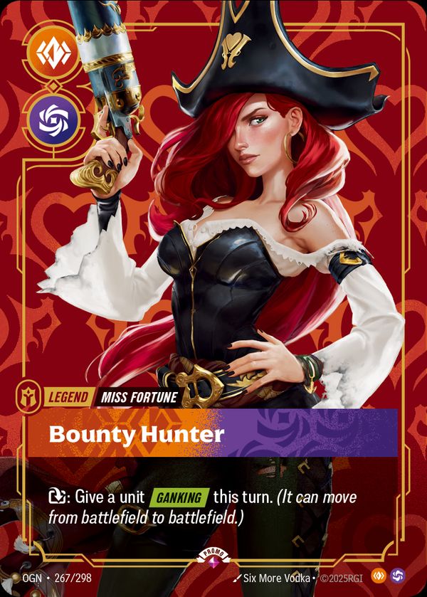 Miss Fortune, Bounty Hunter — Riftbound card