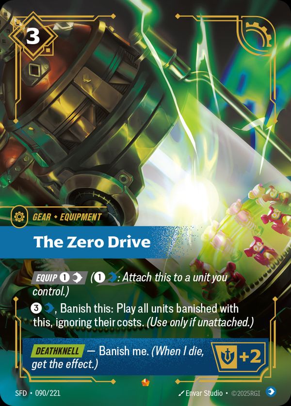 The Zero Drive — Riftbound card