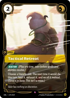 Tactical Retreat