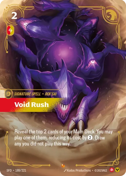 Void Rush, SFD-188/221