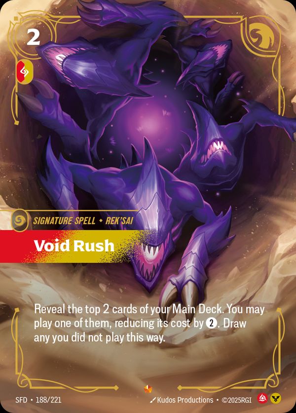 Void Rush — Riftbound card