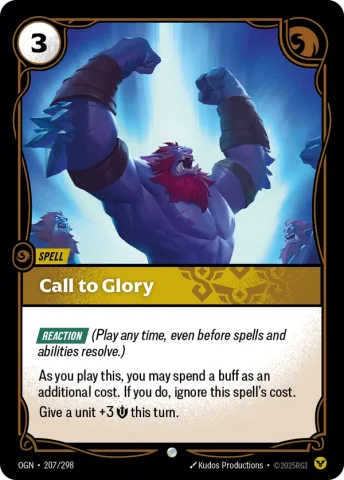 Call to Glory · OGN-207/298