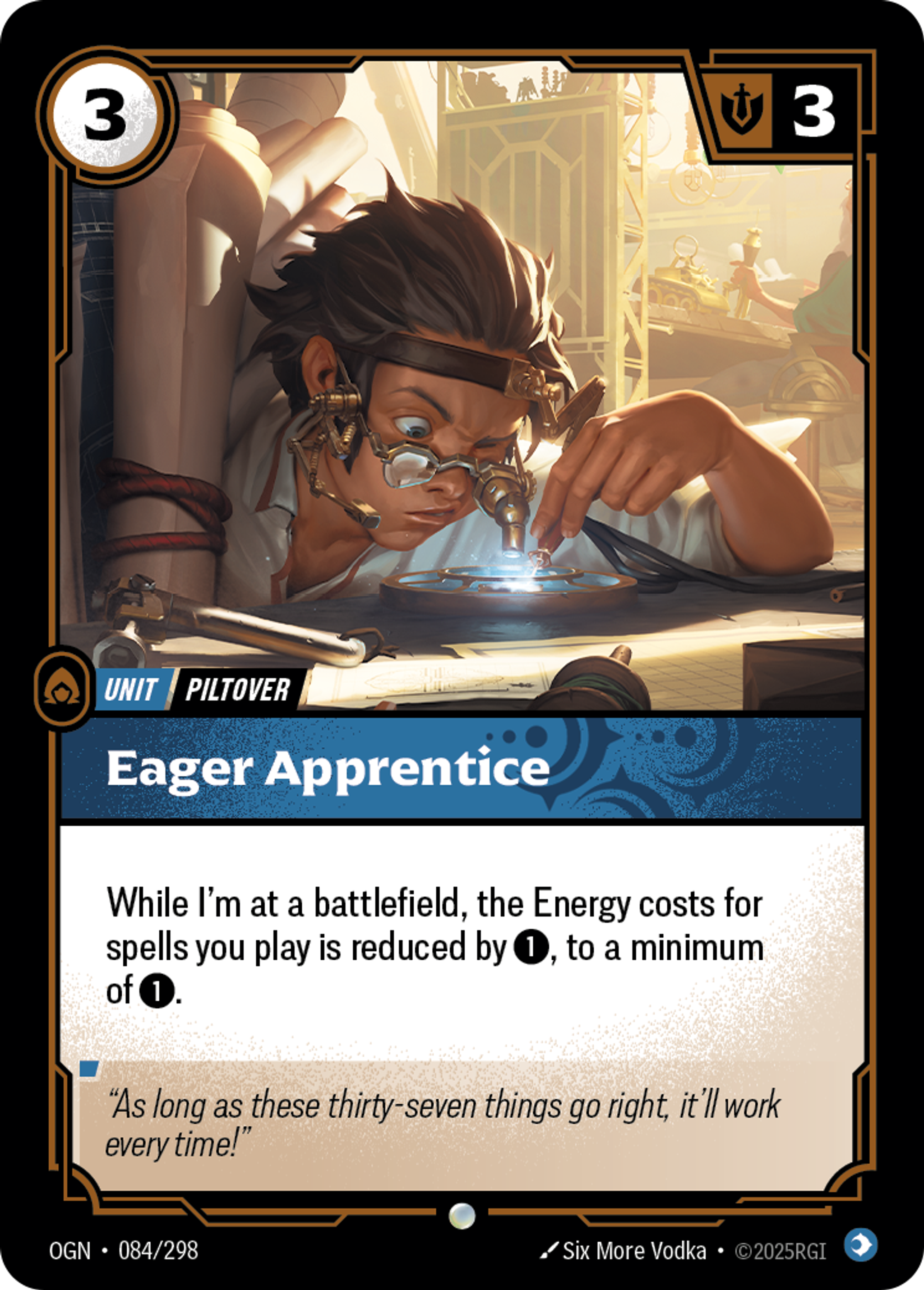 Eager Apprentice