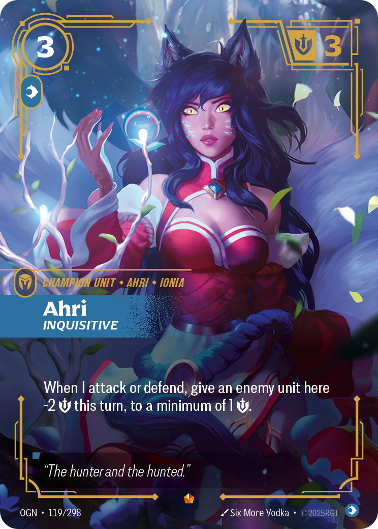 Ahri, Inquisitive