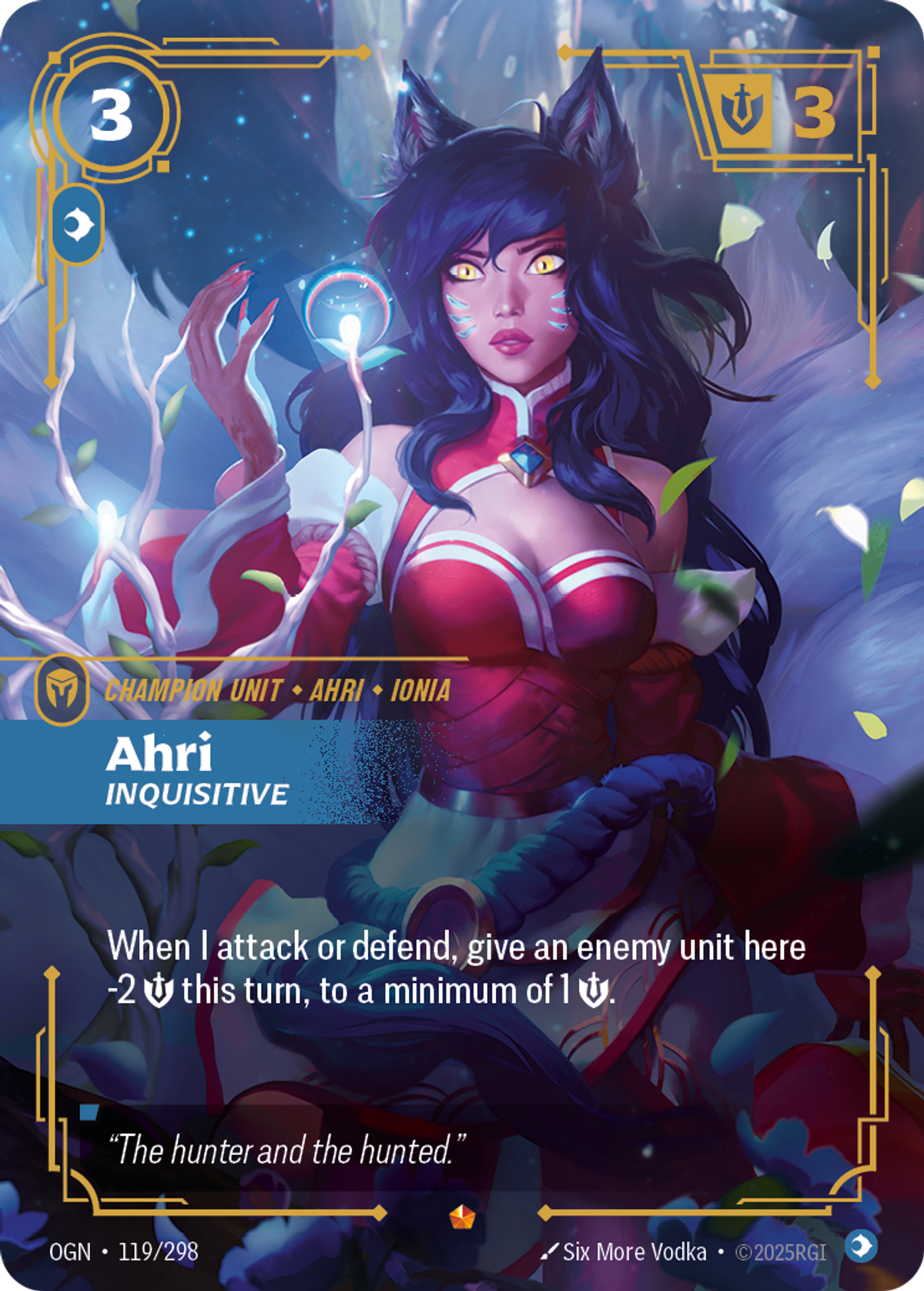 Ahri, Inquisitive