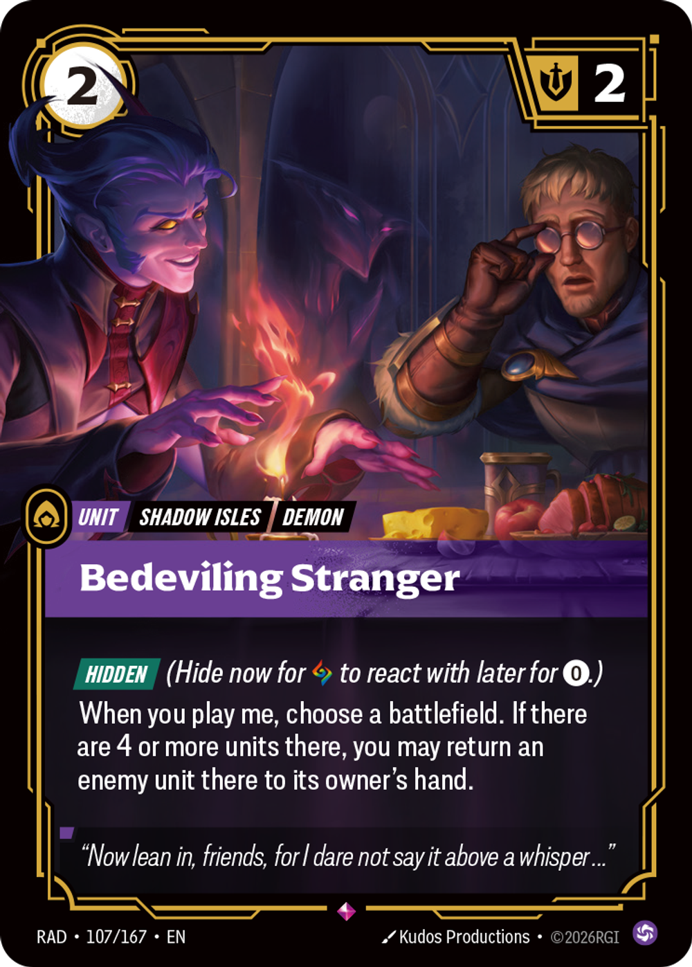 Bedeviling Stranger